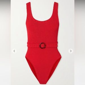 Hunza G Red One piece